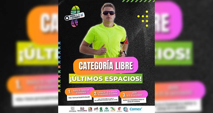 Últimos días para las inscripciones de la carrera atlética por el Día del Estudiante 5K