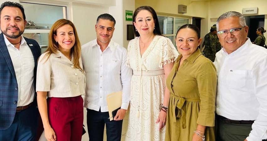 Secretario de Seguridad en México  realiza visita de trabajo por BCS