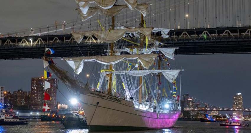 Accidente del buque escuela se debió a falta de propulsión, según expertos