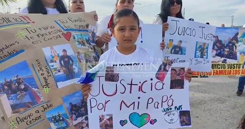 Familiares de pescadores detenidos en EE. UU. piden ayuda a Claudia Sheinbaum