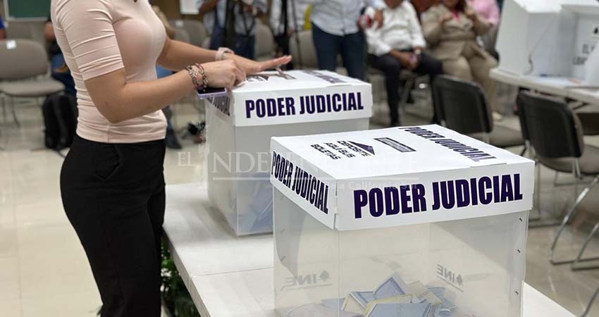Espera IEE Baja California Sur menos del 25% de participación para las elecciones judiciales