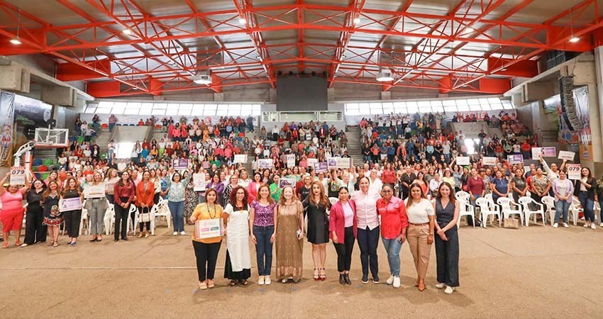 Trabajamos juntas en contra de la violencia, de la mano con nuestra Presidenta Claudia Sheinbaum: Milena Quiroga