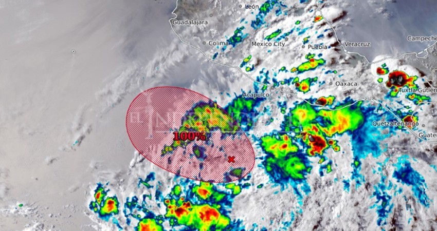 En alerta autoridades de Baja California Sur por formación de "Alvin"