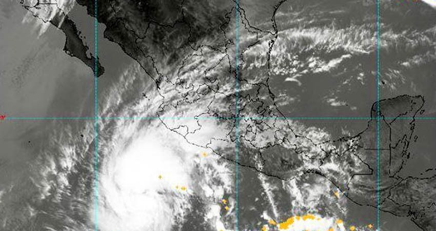 Tormenta Tropical ‘Alvin’ a 1,080 km de Los Cabos