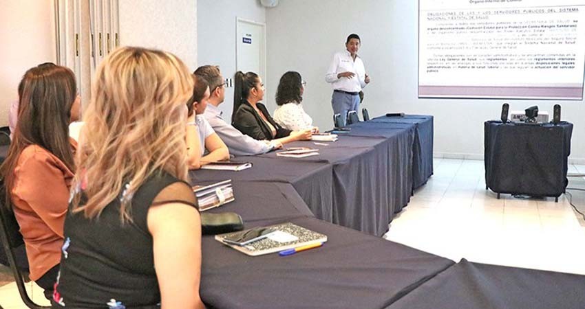 Sector salud recibe capacitación sobre responsabilidades administrativas