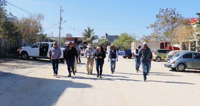 Supervisa SEPUIMM y FOIS el avance de obras viales en Los Cabos