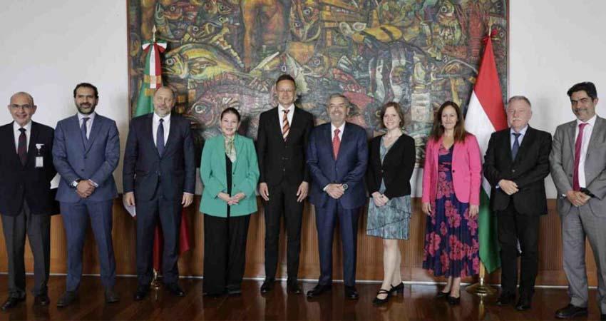 México y Hungría refuerzan vínculos bilaterales y económicos