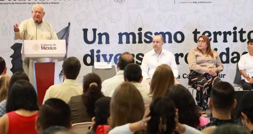 Concluye SEDATU foros de consulta en Baja California Sur