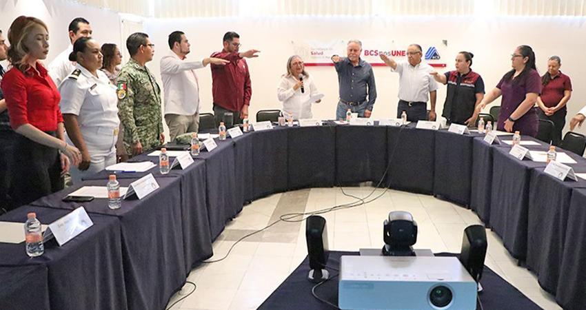 Instituciones de salud en BCS preparadas ante la temporada de huracanes 2025