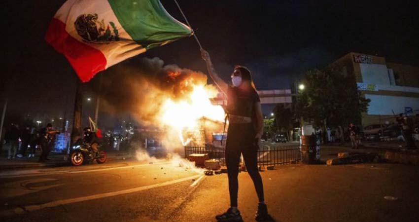 Cientos de marines se movilizan a Los Ángeles, en respuesta a orden de Trump de combatir "inva-sión migrante"