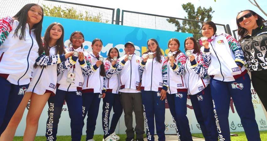 Logra BCS plata en hockey in line y bronce en natación artística en ON2025