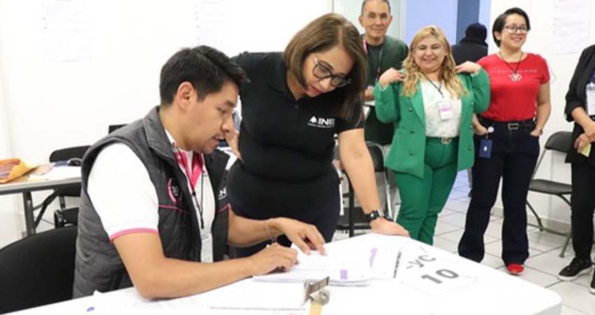 INE concluye cómputos distritales de elección judicial