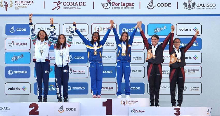 BCS suma medallas en los Juegos Nacionales CONADE 2025