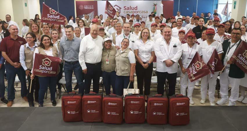 Inicia en Baja California Sur el programa “Salud Casa Por Casa”
