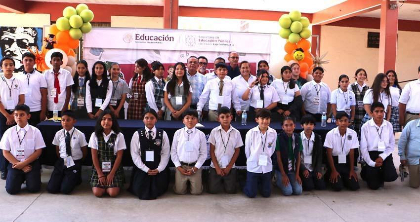 Destacan alumnos de La Paz en la Olimpiada del Conocimiento Infantil 2025