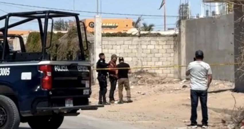 Joven de 25 años es asesinado en Comondú