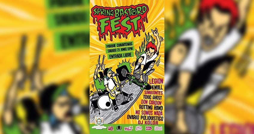 Bandas de rock locales se presentarán en el Spring Bastard Fest