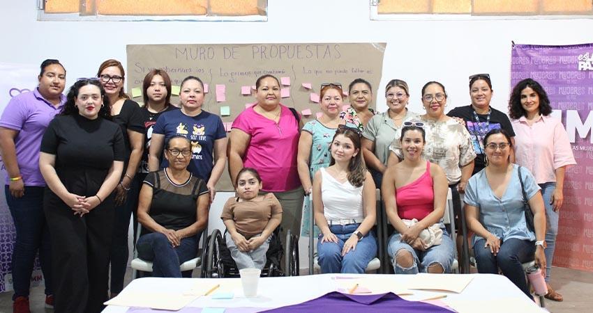 Realiza IMM La Paz, círculo de mujeres cuidadoras de personas con discapacidad