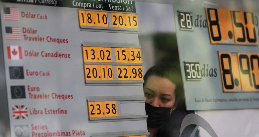 Peso mexicano cae, víctima del ataque estadounidense a Irán