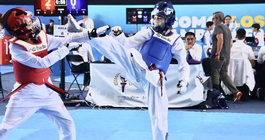 Taekwondo sudcaliforniano con buenos resultados en la Olimpiada Nacional 2025
