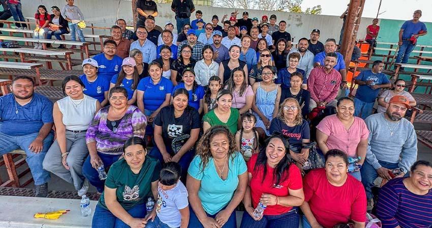 Presenta Edith Aguilar avances y nuevos proyectos para vizcaíno y sus colonias