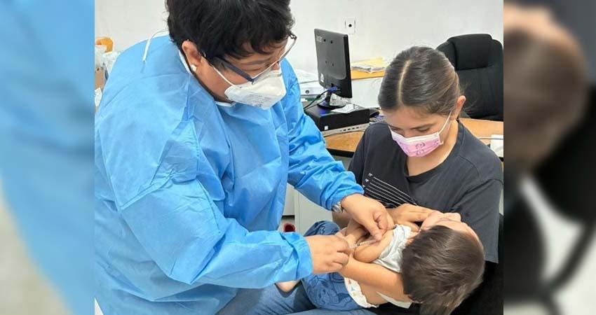 Destaca BCS a nivel nacional por su cobertura contra Sarampión en niñas y niños