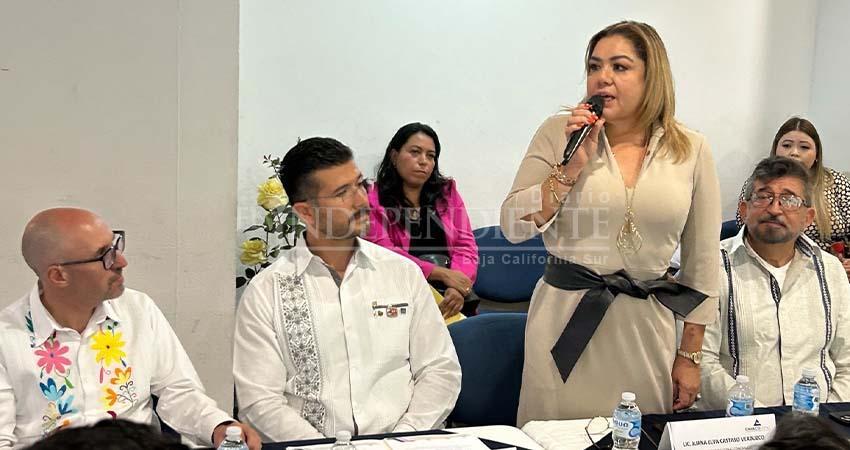 Participa CONCANACO BCS en la iniciativa para condenar la extorsión a comerciantes como delito grave