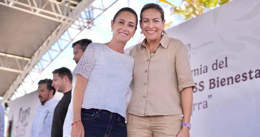 Refrenda Claudia Sheinbaum apoyo a La Paz con proyectos de agua potable y movilidad: Milena Quiroga