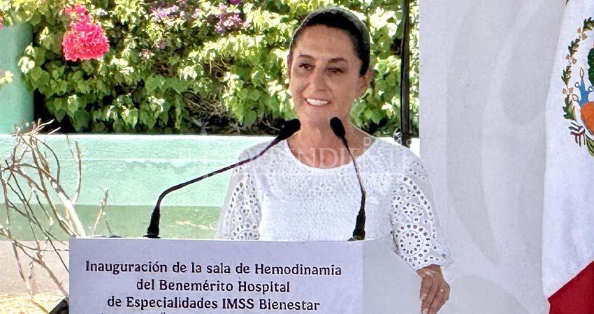 Anuncia Sheinbaum Pardo inversión de 300 mdp para fortalecer al IMSS Bienestar en BCS