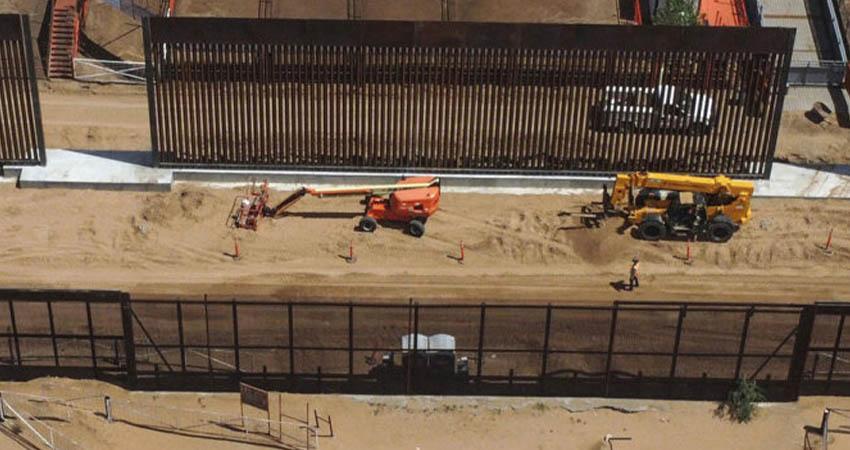Estados Unidos construye nuevo muro secundario en la frontera con México