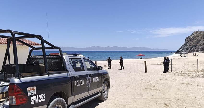 Refuerza Gobierno Municipal de La Paz vigilancia en playas por periodo vacacional