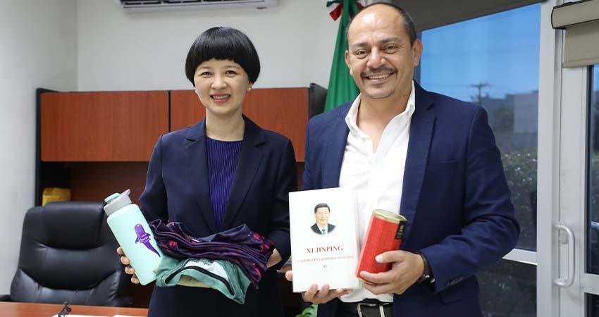Estrechan lazos Ayuntamiento de La Paz y Consulado de China en México