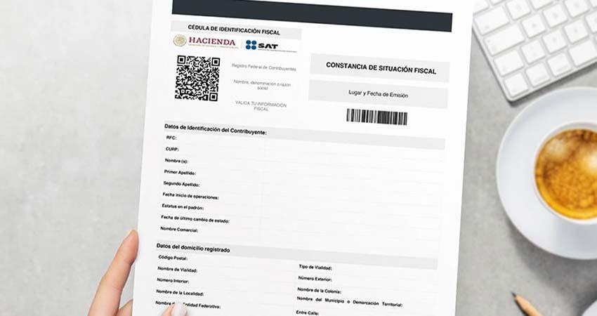 SAT desmiente desaparición de la Constancia de Situación Fiscal