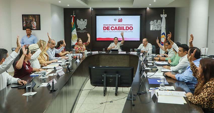 Aprueba Cabildo de La Paz donación de predios para construir viviendas del Bienestar