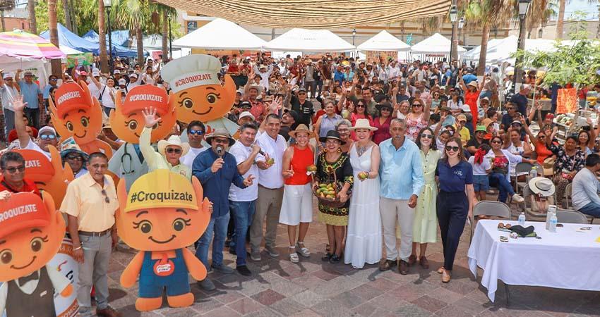 Reconoce Milena Quiroga a la comunidad de Todos Santos por mantener sus tradiciones con el Festival del Mango