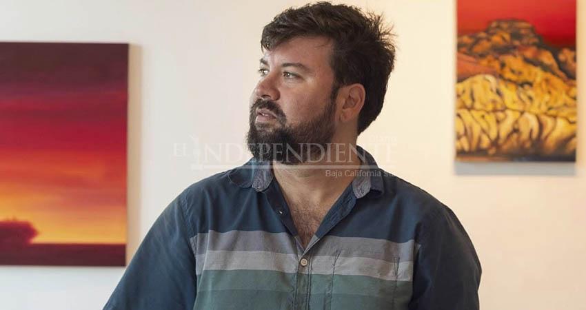 Antonio Tercero, artista choyero inaugura exposición sobre paisajes de San José del Cabo