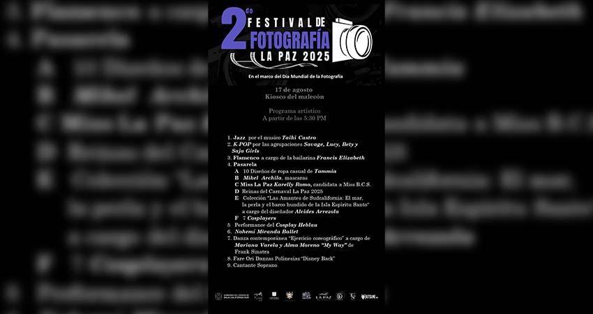 Presentan programa del 2do Festival de Fotografía La Paz
