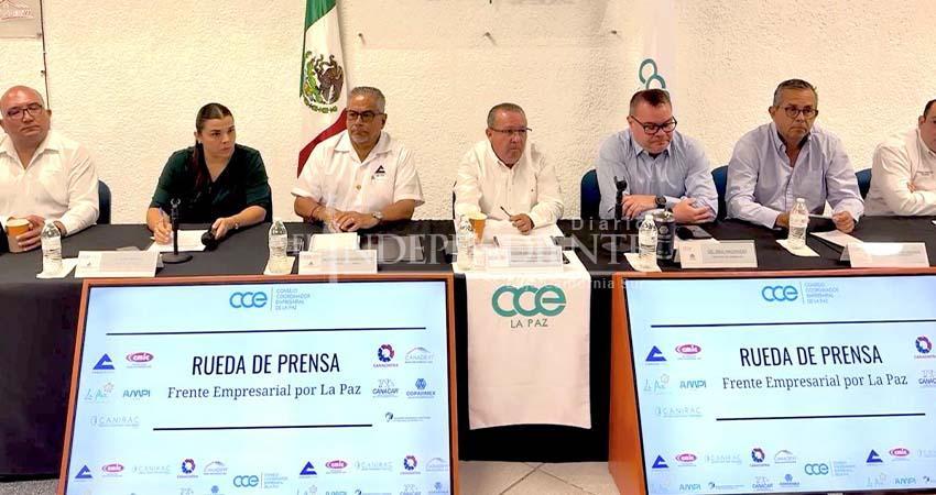 Que el delito de extorsión se persiga de oficio, piden Cámaras empresariales de La Paz