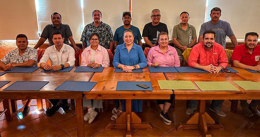 Encabeza Edith Aguilar audiencias públicas y supervisión de obras en Heroica Mulegé