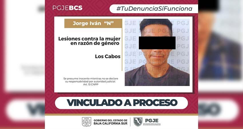Por el delito de lesiones contra la mujer en razón de su género es vinculado a proceso Jorge Iván “N”