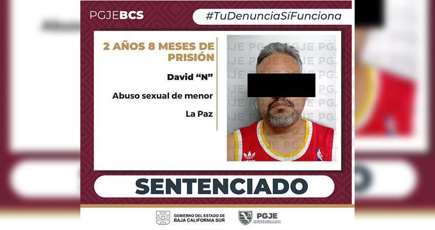 Otorgan sentencia condenatoria contra David “N” por el delito de abuso sexual