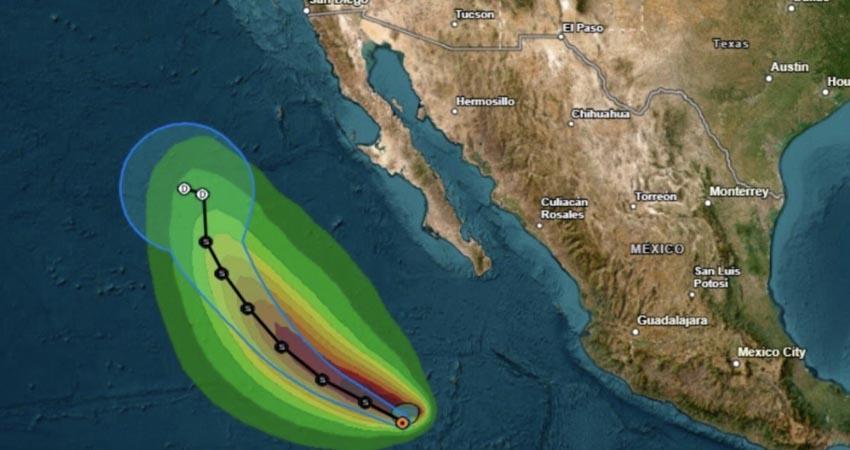 Depresión tropical Diez-E en el Pacífico se intensifica a tormenta tropical Juliette