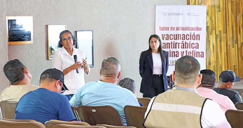 Realiza salud estatal, capacitación sobre prevención y manejo de casos de rabia