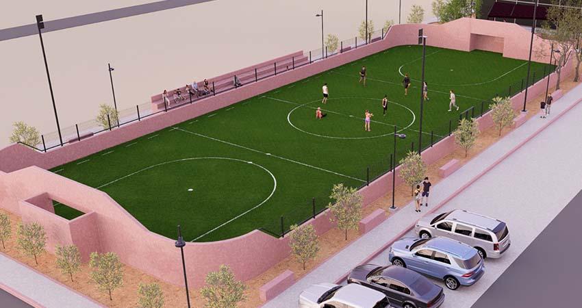 Invierten 5 mdp en la rehabilitación del parque Villas de Guadalupe de La Paz