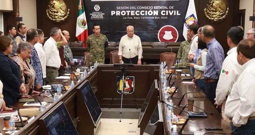 Llama Gobierno de BCS a la población a mantenerse atenta por la tormenta tropical “Lorena”