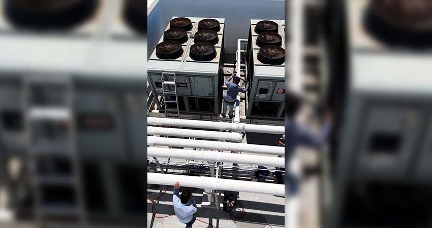 Gobierno del Estado inicia trabajos de mantenimiento del Centro de Justicia Penal de La Paz