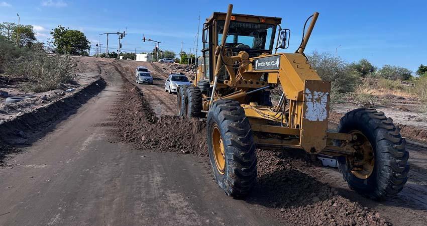 Avanza Ayuntamiento de La Paz trabajos de rehabilitación en colonias afectadas por las lluvias
