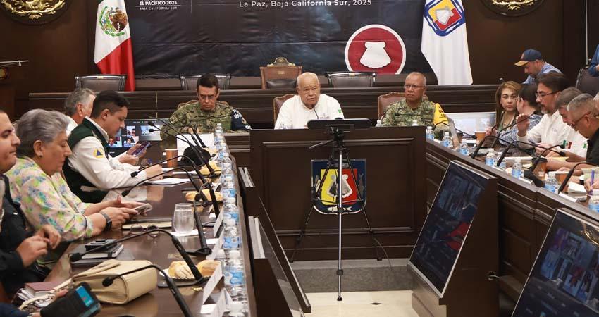 Llama Gobierno de BCS a tomar medidas de prevención por lluvias registradas en los cinco municipios