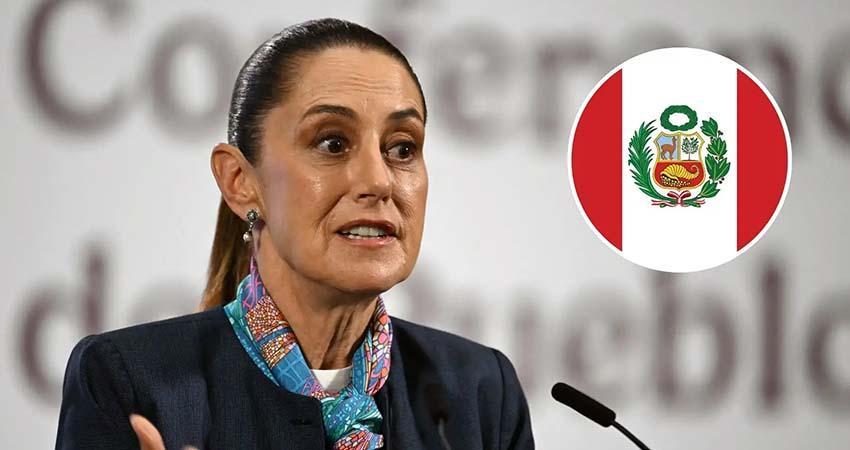 Sheinbaum responde a Perú ante moción para declararla persona non grata