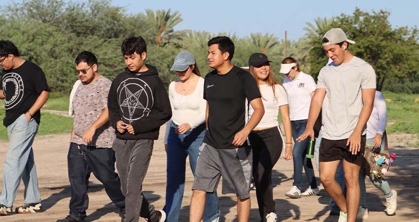 Realizan en la UABCS Caminata Universitaria por la Paz